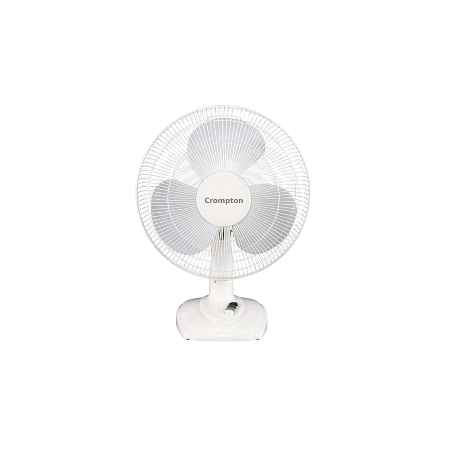 Crompton Wave Plus 400-mm High Speed Oscillating Table Fan for Home and KitchenKD WhiteHeavy Duty